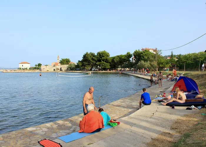 Family-friendly With Swimming Pool Kraj, Pasman - 334 Apartament
